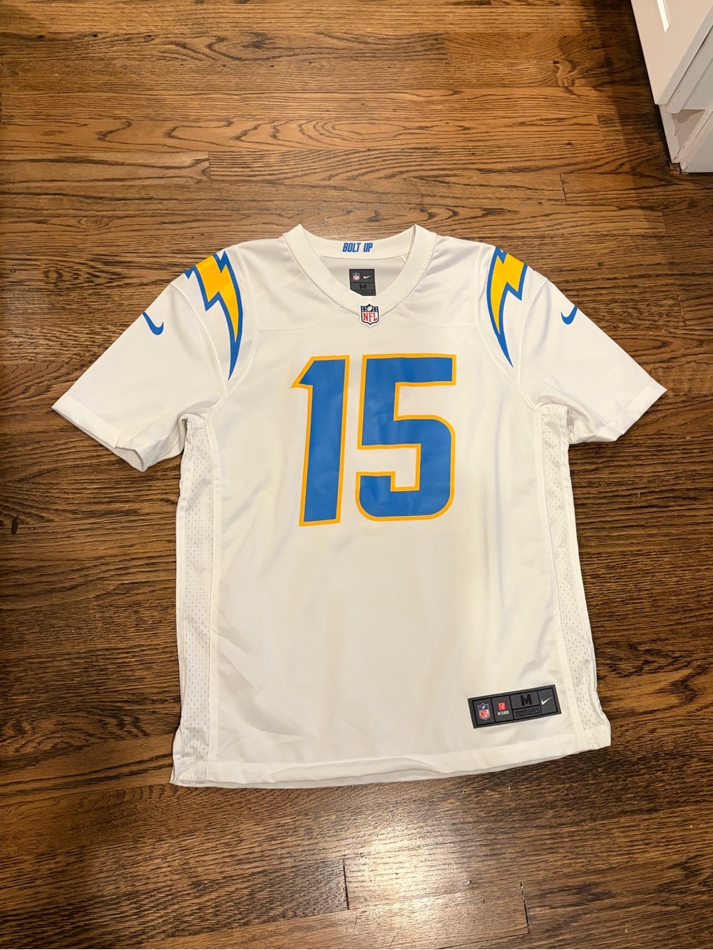 Men’s Nike nfl Ladd McConkey Los Angeles chargers jersey size medium